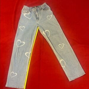 Holister heart jeans